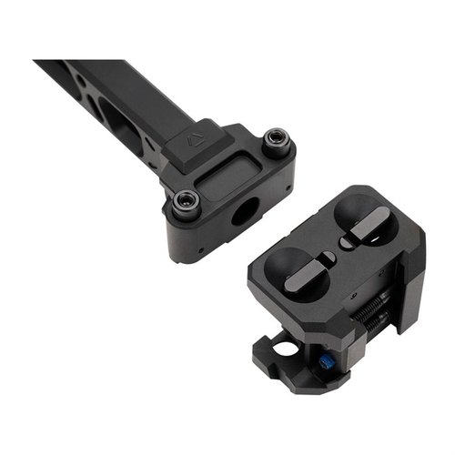 Entdecke den Strike Dual Folding Adapter! 🔄 Ein patentiertes, modulares System für deine Picatinny-Schnittstelle. Faltbar & leicht! Ideal für dein Setup.