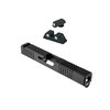 BROWNELLS GEN 3 SLIDE FOR GLOCK 17 W/ FIXED GREEN SIGHT SET