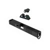 BROWNELLS GEN 4 SLIDE FOR GLOCK 17 W/ FIXED GREEN SIGHT SET