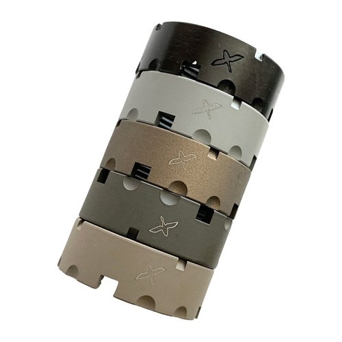 Entdecke die A5 Castle Nut von Forward Controls Design in burnt bronze. Robust, langlebig und perfekt für dein Vltor A5-System! 🔧