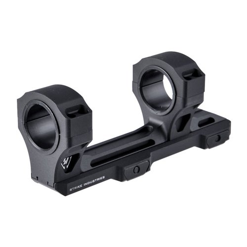 Entdecke die Strike Industries Adjustable Scope Mount! 🎯 Mit 4 Positionen für optimale Flexibilität und Passgenauigkeit für dein Zielfernrohr.