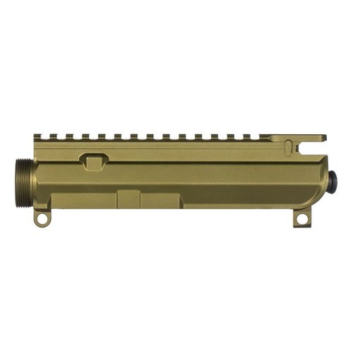 Entdecke den M4E1 Gewindeten Oberteil-Empfänger in FDE! 🚀 Präzise gefertigt aus 7075-T6 Aluminium, ideal für dein AR15 Projekt.