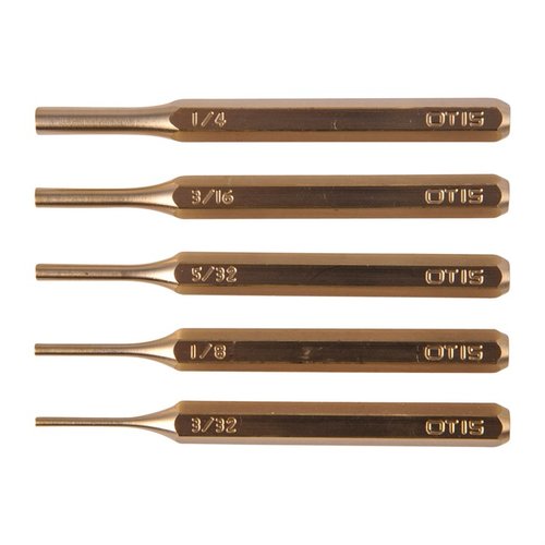 Entdecke das PRO+ 5-teilige Brass Punch Set 🔧 für dein Gunsmithing. Ideal zum Montieren, Demontieren und Ausrichten von Teilen. Hergestellt in den USA.