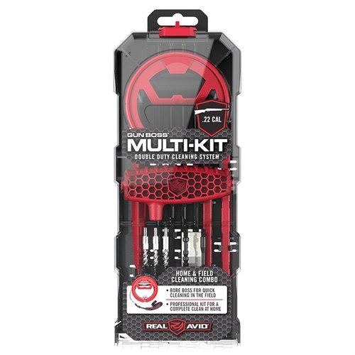 Entdecke das GUN BOSS MULTI-KIT für 22 Kaliber! 🛠️ Perfekt für schnelle und gründliche Reinigungen von Lauf und Mechanik, ideal für Haus & Feld.