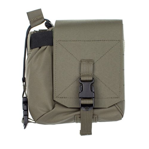 Entdecke den MUTANT POUCH in Ranger Green! 🎒 Eine vielseitige MOLLE-Tasche für Funkgeräte und Magazine. Ideal für dein Outdoor-Abenteuer!