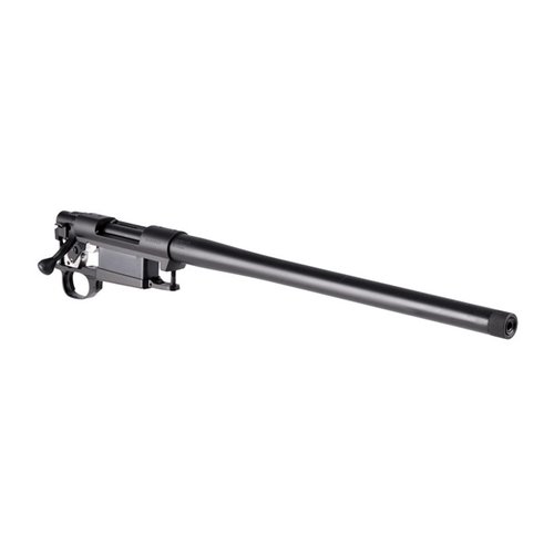 Entdecke die HOWA M1500 6.5 CREEDMOOR 16.25" Barrels Action mit schwerem Lauf, 5/8-24 Gewinde und aus hochwertigem Kohlenstoffstahl gefertigt.