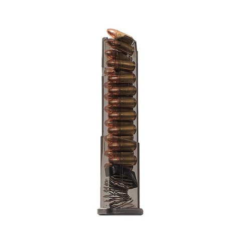 Entdecke das 19-RD 9mm Magazin für Glock® 43X/48. ✨ Robust, langlebig und mit lebenslanger Garantie. Perfekt für deine Bedürfnisse!