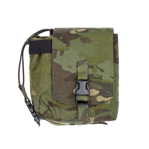 Entdecke den MUTANT POUCH von SPIRITUS SYSTEMS! 🚀 Eine vielseitige MOLLE-Tasche für Funkgeräte und Magazine im Multi-Cam Tropic Design.