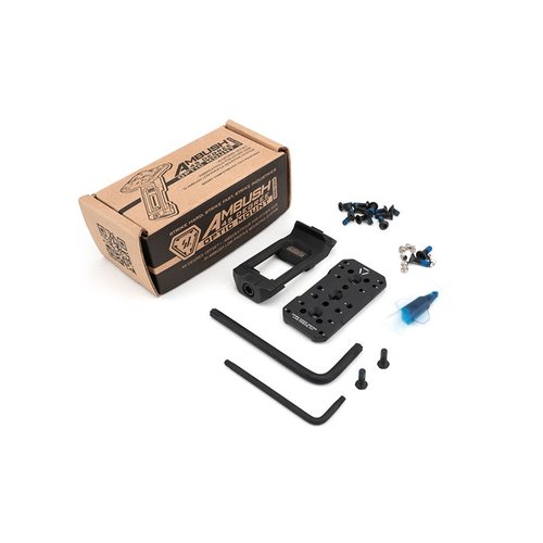 Entdecke die AMBUSH 45-DEGREE OPTIC MOUNT von STRIKE INDUSTRIES! ✨ Leicht, robust und kompatibel mit vielen Optiken. Ideal für dein Setup!