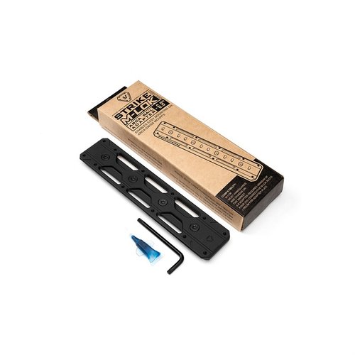 Der Strike M-LOK ARCA Rail Adapter ermöglicht einfaches Montieren auf ARCA Swiss Mounts, ist leicht, kompakt und aus 6061-T6 Aluminium gefertigt.