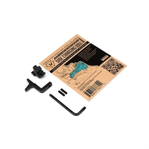 Entdecke den ambidextrous Side Charging Handle für deine SIG SAUER P320. 🚀 Einfache Installation, kein Verkratzen und kompatibel mit Red Dots!