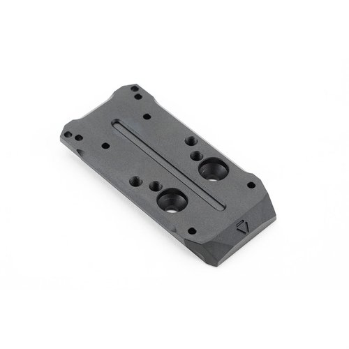 Die Strike Slide für die P365 MRDS Adapterplatte ermöglicht dir die einfache Montage von Mini Red Dot Sights und erweitert die Optikvielfalt für deine SIG SAUER® P365.
