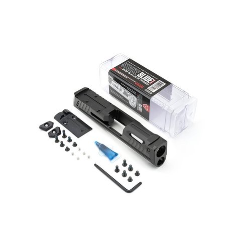 Upgrade deine SIG SAUER P365 mit dem Strike Slide in Schwarz. ✨ Leicht, robust und perfekt für deine Concealed Carry Waffe!