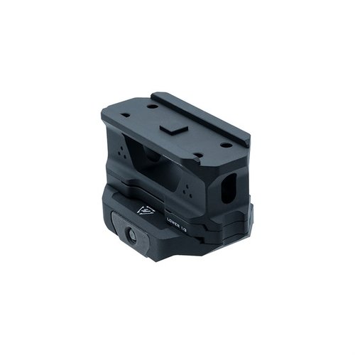 Der REX T1 Riser Mount ist leicht, modular und bietet die perfekte Höhe für ein absolutes Co-Witness oder Lower 1/3. Ideal für alle T1-kompatiblen Optiken.