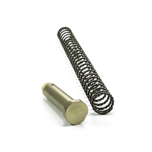Verbessere die Zuverlässigkeit deines AR-15 mit dem Geissele SUPER 42 Braid Wire Buffer Spring & H1 Buffer. 🚀 Perfekt für dein Gewehr!
