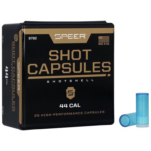 Erstelle deine eigenen Schrotpatronen mit den SHOT CAPSULE 44 von SPEER. 🐦 Ideal für die Bekämpfung von Schädlingen auf kurze Distanz!