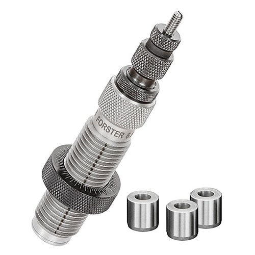 Entdecke das Forster Bushing Full Length Die Kit für 6.5 PRC! 🎯 Perfekt für präzises Nachladen mit handpolierten Dies und drei Bushing-Größen.