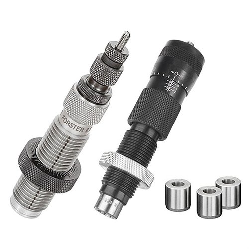 Entdecke das Bushing Full Length- Ultra Micrometer Die Set von Forster für 6.5 PRC. Präzision und Qualität in einer Deluxe Die Box! 🎯