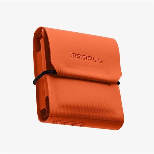Entdecke die DAKA Ammo Sleeve von MAGPUL in Orange! 🟠 Perfekt für die sichere Aufbewahrung von bis zu 10 Patronen – kompakt und leise.