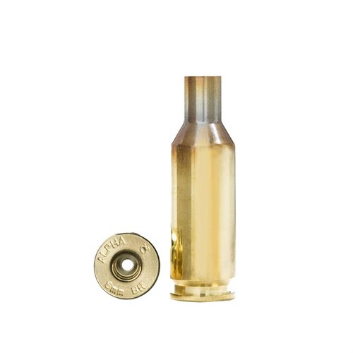 Entdecke die 6MM BENCHREST SMALL RIFLE PRIMER BRASS von Alpha Munitions. 🎯 100er Packung mit optimierter Technologie für längere Lebensdauer!