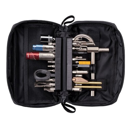 Das Fix It Sticks "The Works" All-In-One Combo Tool Kit bietet dir eine umfassende Auswahl an hochwertigen Werkzeugen für die Wartung und Anpassung deiner Feuerwaffen.