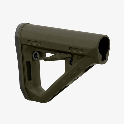 Erlebe den MAGPUL AR-15/SR25 DT Carbine Stock in O.D. Green! 💚 Robuste Anpassungsfähigkeit und Komfort für dein Karabiner-System.