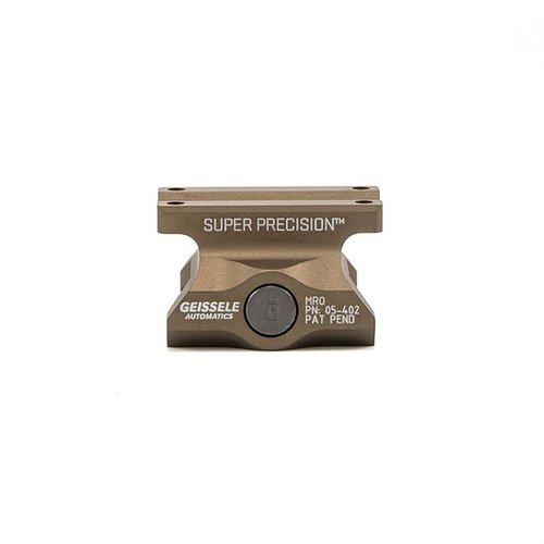 Entdecke die SUPER PRECISION Trijicon MRO Mount von Geissele! 🔧 Präzise, robust und perfekt für deinen Trijicon MRO. Hol sie dir jetzt!