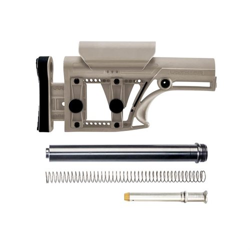 Entdecke den MBA-1 Butstock mit 223/5.56 Buffer Assembly! 🎯 Verstellbar, leicht und perfekt für dein AR-Unterelement. Hol dir jetzt das Set!