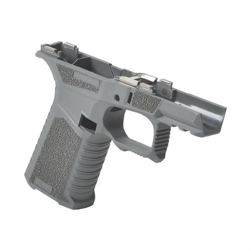 Entdecke den SCT 43X Sub Compact Rahmen in Sniper Gray! 🏆 Perfekt für Glock 43X & 48, mit ergonomischen Features für optimale Kontrolle.