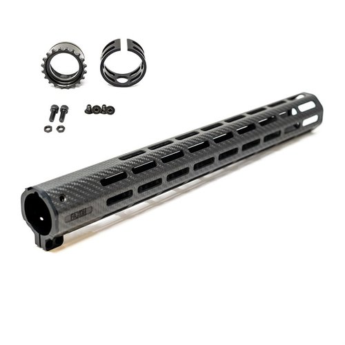 Entdecke den leichten und stabilen Faxon Firearms Streamline Carbon Fiber Handguard für dein AR-15! ⚙️ Perfekte M-LOK Flexibilität und einfache Montage!