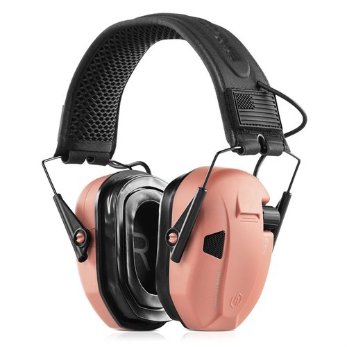 Entdecke die Apollo Electronic Sound Suppressors in Peach! 🎧 Mit 24 dB Geräuschreduzierung und coolem Design perfekt für jeden Einsatz.