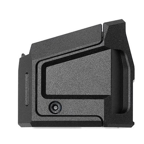 Erweitere dein SIG SAUER P320® mit der robusten Aluminium-Magazinverlängerung von Strike Industries für +5 Schuss. 🔥 Perfekt für Wettkämpfe!