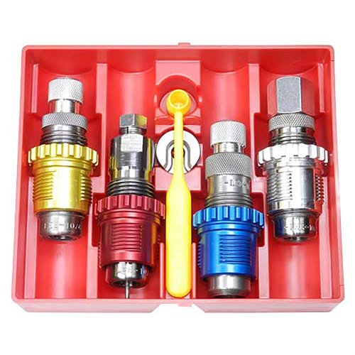 Entdecke das BREECH LOCK PISTOL CARBIDE 4-DIE SET von LEE PRECISION für .40 S&W/10MM AUTO. 🔧 Perfekt für präzises Laden!