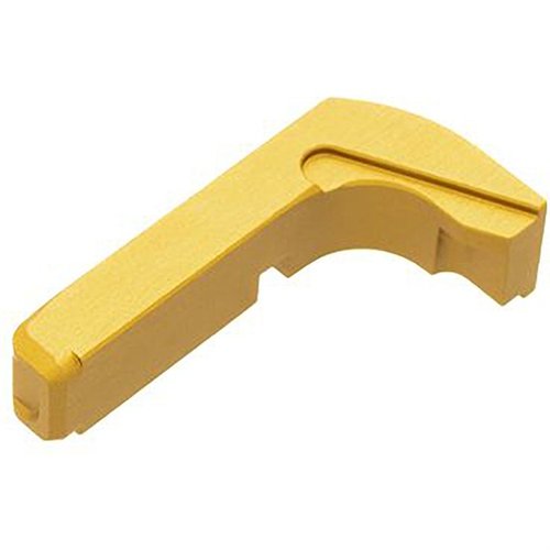 Verbessere deine Glock GEN3 mit dem goldenen Extended Magazine Release von Tyrant Designs! ✨ Schnelle Installation und optimale Handhabung.