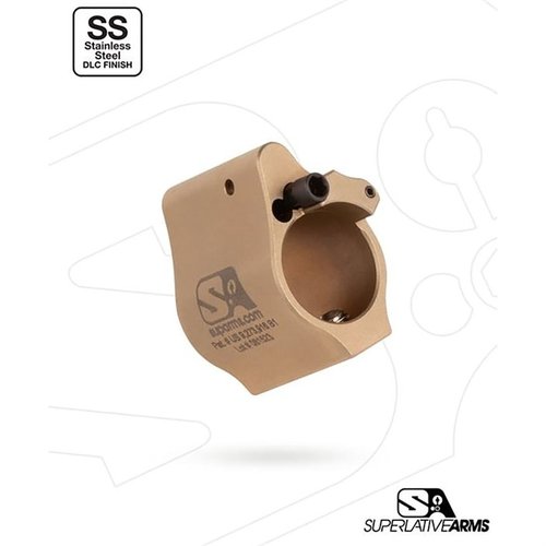 Entdecke den AR-15 SOLID Adjustable Gas Block von Superlative Arms! 🌟 Reduziere Rückstoß und genieße eine saubere Leistung bei deinem AR15.