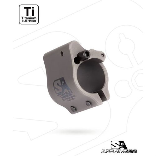 Entdecke den innovativen AR-15 Clamp On Adjustable Gas Block von Superlative Arms! 🚀 Reduziere Rückstoß und genieße einen saubereren Betrieb.