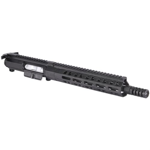 Der Bearing Delay 9mm Luger Upper Receiver bietet Zuverlässigkeit, geringe Rückstoßwirkung und ist mit Standard AR-15 Buffern kompatibel. Erhältlich in 5 Längen!