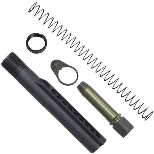 Verbessere deinen AR-15 mit dem K-SPEC A5-LENGTH Heavy Buffer Tube Kit! 🚀 Reduziere Rückstoß und Mündungshochgang für ein besseres Schießerlebnis.