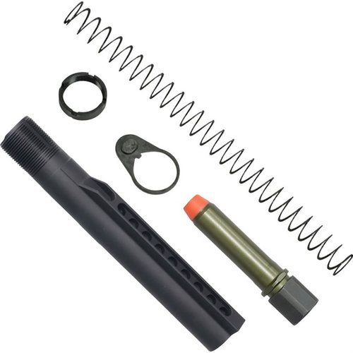 Entdecke das K-SPEC AR-15 A5-LENGTH HEAVY BUFFER TUBE KIT! 🚀 Minimiert Rückstoß und Mündungshochgang für ein besseres Schießerlebnis.