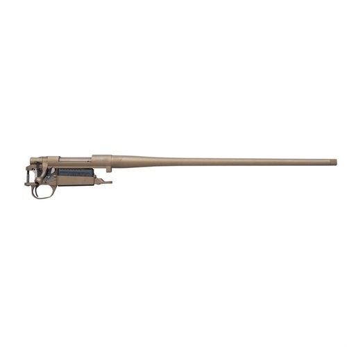 Der M1500 SUPERLITE 6.5 Creedmoor bietet eine leichte, präzise Barreled Action mit einem 20" Lauf, einem 3-Runden-Magazin und einer sicheren M-16 Style Auswerfer.