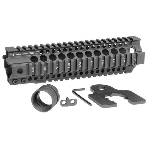 Entdecke den AR-15 Combat Rail T-Series Handguard 🛡️! Hochwertiges, leichtes Aluminium, perfekt für dein nächstes Projekt. Made in USA!