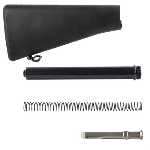 Hol dir das M16A1 Retro Buttstock & Buffer Tube Assembly für dein AR-15! 🔥 Perfekt für ein authentisches Upgrade deiner Waffe.