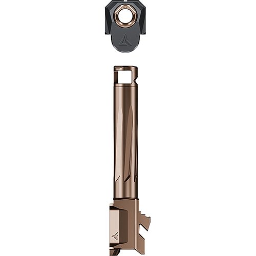 Erlebe mit dem AFTERBURNER™ + RAMJET™ Combo für Glock 19 🚀 eine unübertroffene Rückstoßreduzierung und Genauigkeit. Einfach zu installieren!