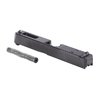 Vollständig montierte Slide Assembly für die Glock® 43, erhältlich mit verschiedenen Laufoptionen, ideal für Upgrades oder Neubauen deiner Pistole.