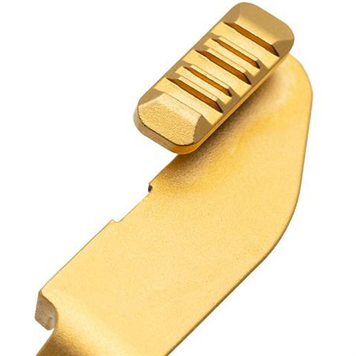 Verbessere deine Springfield Hellcat mit dem Tyrant CNC Extended Slide Release: ergonomisches Design, langlebige Edelstahlkonstruktion und einfacher Einbau!