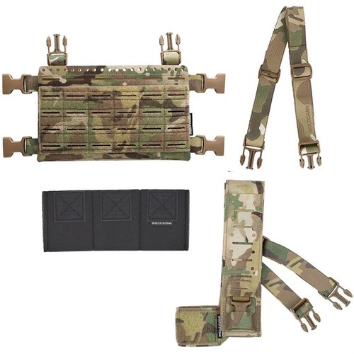 Das Micro Fight Chassis MkV Starter Kit bietet dir ein anpassbares, leichtes Tragesystem mit MOLLE, das sofort einsatzbereit ist und für alle Spiritus Zubehörteile kompatibel ist.