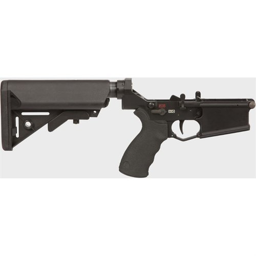 Der MARS-H SOPMOD Lower Receiver bietet ergonomische, ambidextröse Steuerungen, eine verbesserte Magazineinführung und eine robuste Bauweise für maximale Vielseitigkeit.