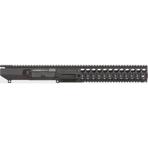 Entdecke den MRP-H QUAD 7.62MM Upper Receiver: monolithisches Design, einfache Montage mit T-30 Torx, kompatibel mit verschiedenen Kalibern und robusten Rails!