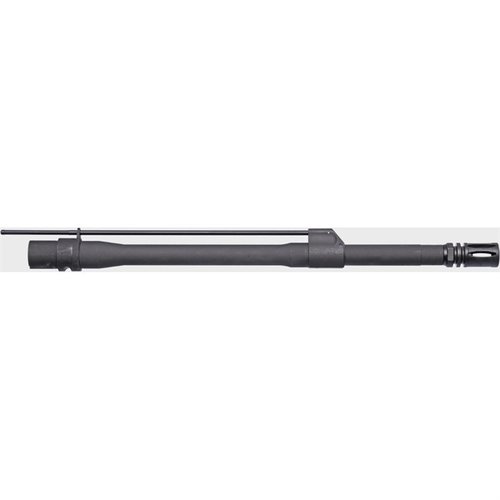 Die LMT MONOLITHIC 5.56X45 NATO Rifle Barrel bietet eine langlebige Chromoly-Bauweise, einen niedrigen Gasblock und eine 1:7