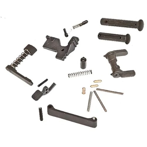Vervollständige deinen Aufbau mit dem LMT .308 Lower Parts Kit, das aus hochwertigen, 100% amerikanischen Teilen besteht und die gleiche Qualität wie LMT-Waffen bietet.